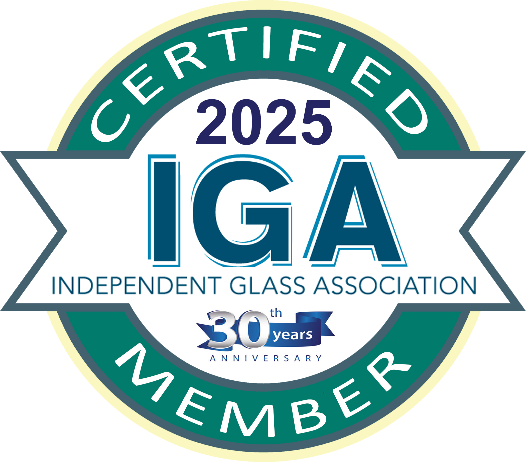 Independent Glass Association (IGA) Certified member